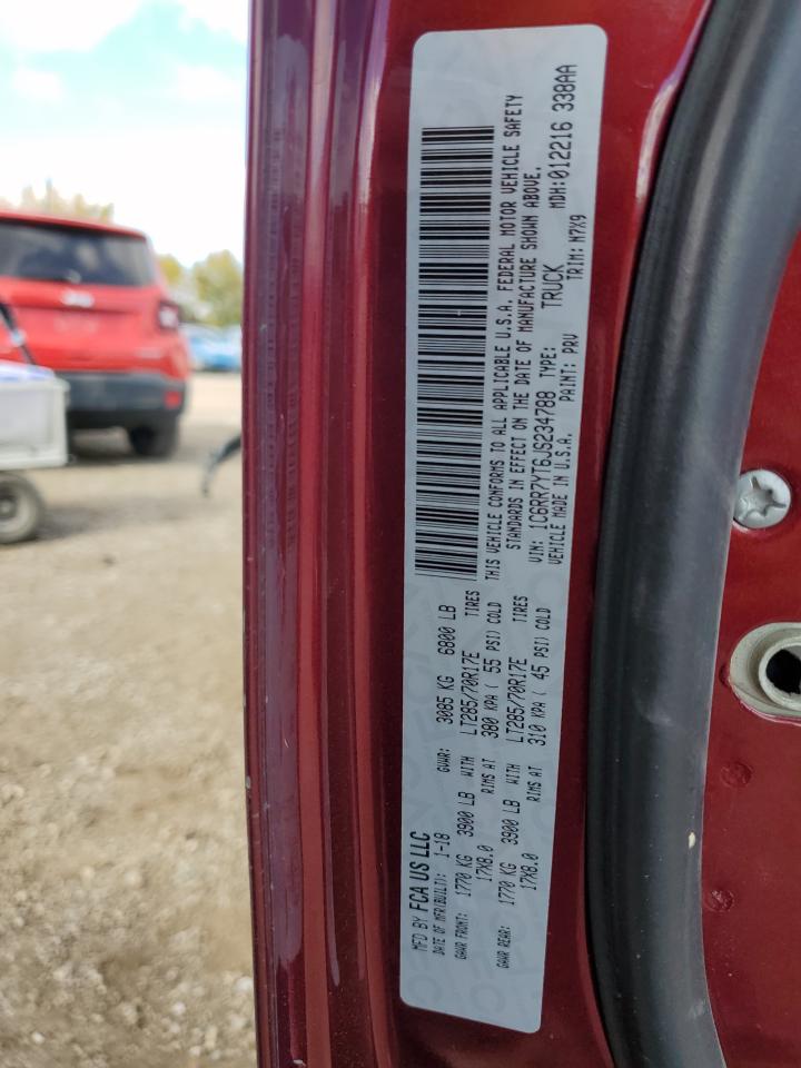 2018 Ram 1500 Rebel VIN: 1C6RR7YT6JS234788 Lot: 90326375