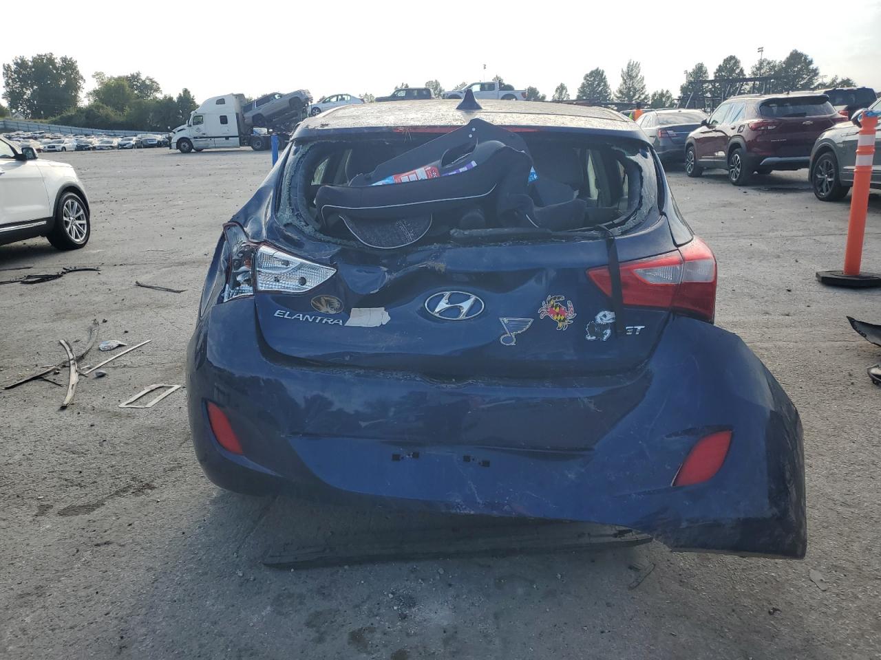 2013 Hyundai Elantra Gt VIN: KMHD35LE6DU111739 Lot: 81920195