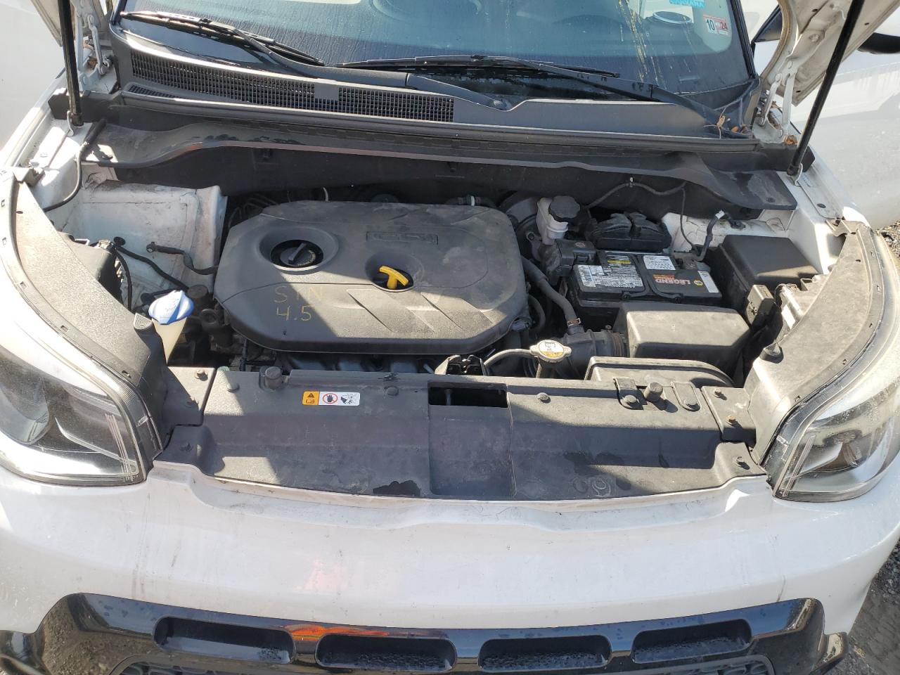 2016 Kia Soul + VIN: KNDJP3A54G7282706 Lot: 80608455