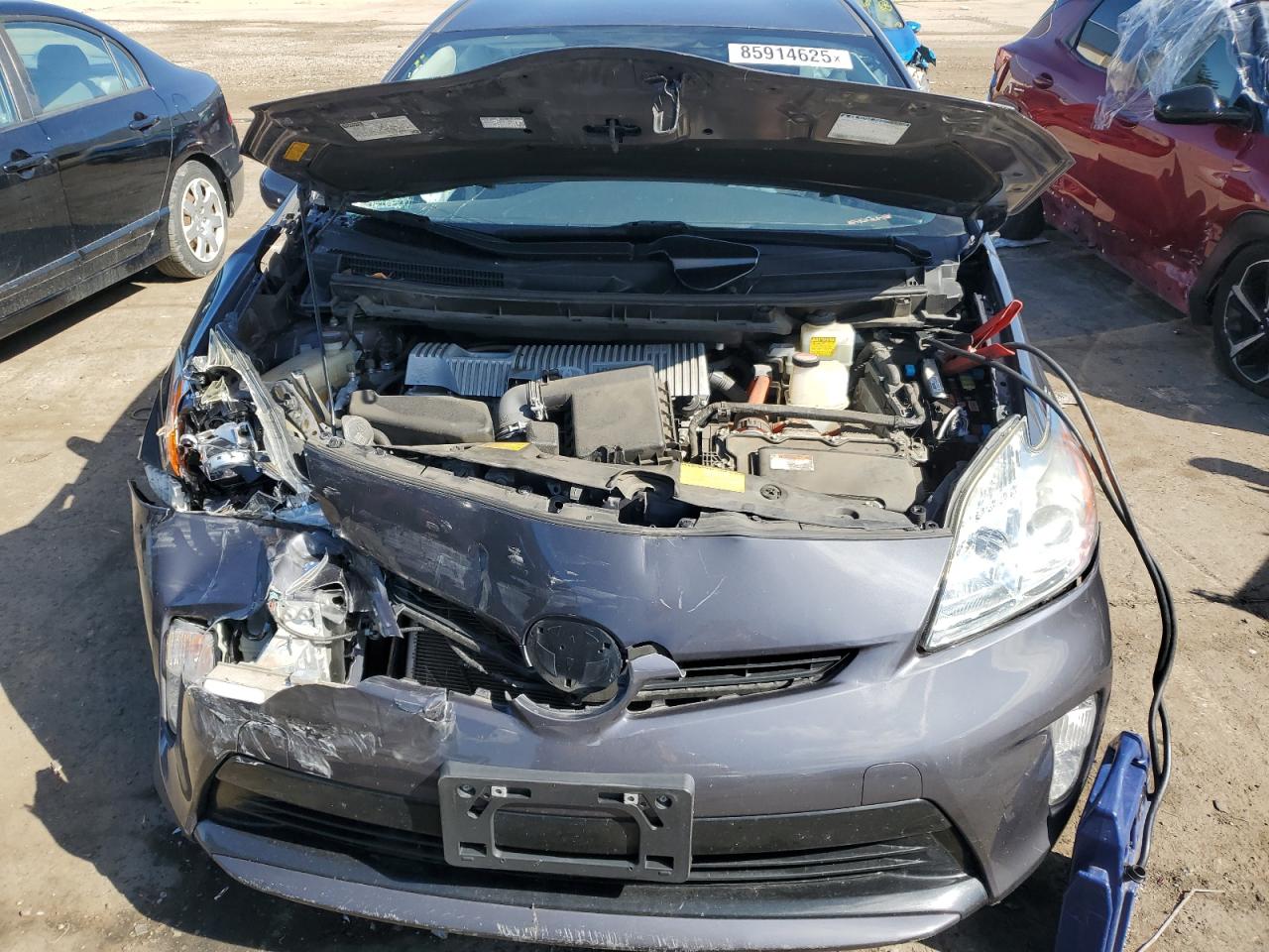 2014 Toyota Prius VIN: JTDKN3DU7E0378381 Lot: 85914625