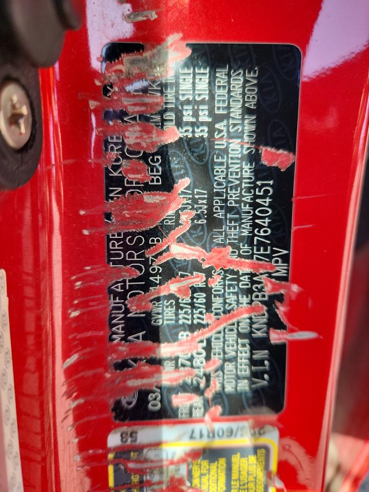 2014 Kia Sportage Base VIN: KNDPB3AC7E7640451 Lot: 82184945