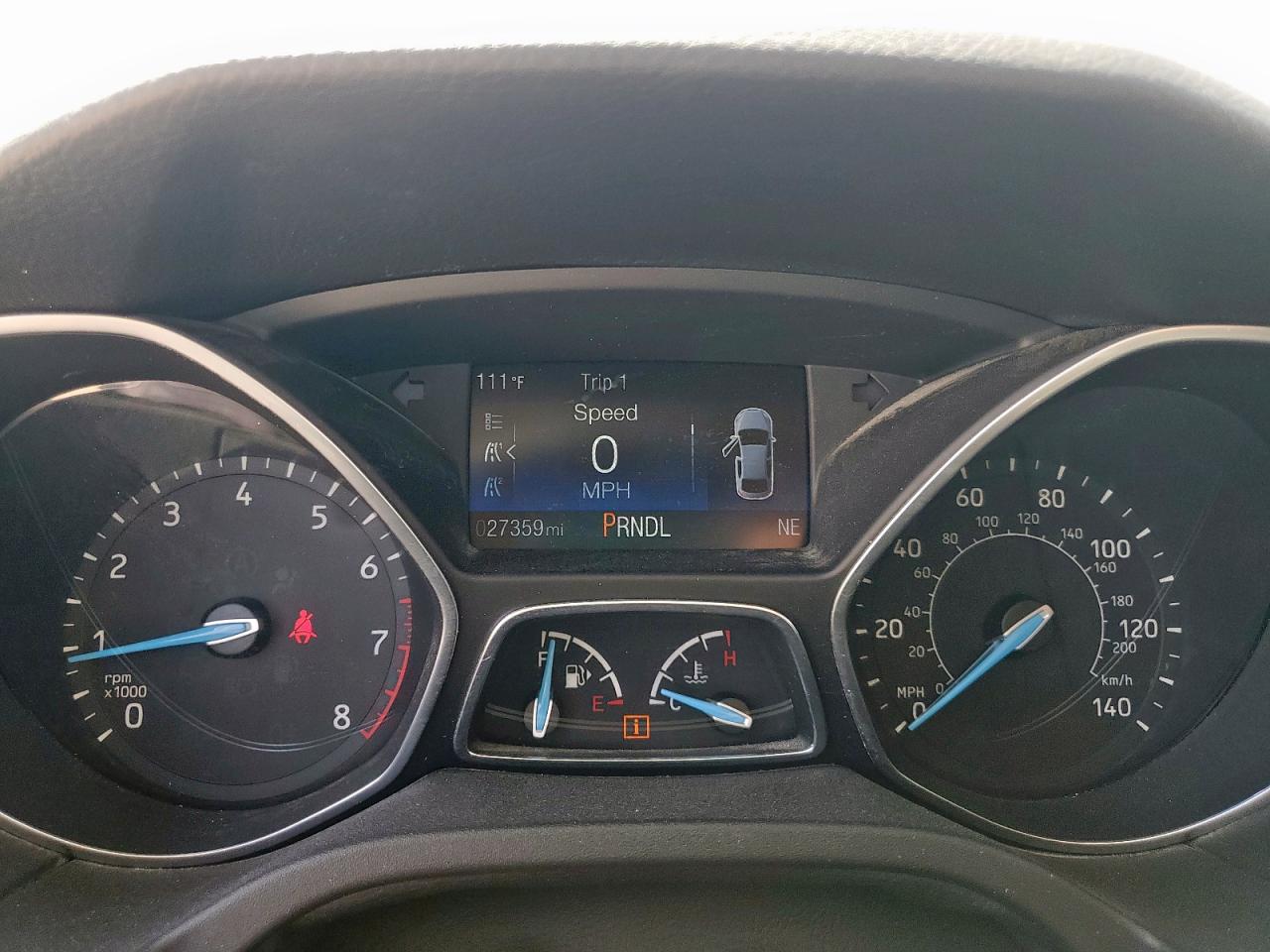 2017 Ford Focus Se VIN: 1FADP3K28HL295412 Lot: 84724905