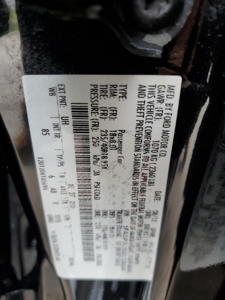 2013 Ford Focus St VIN: 1FADP3L95DL126244 Lot: 85547125