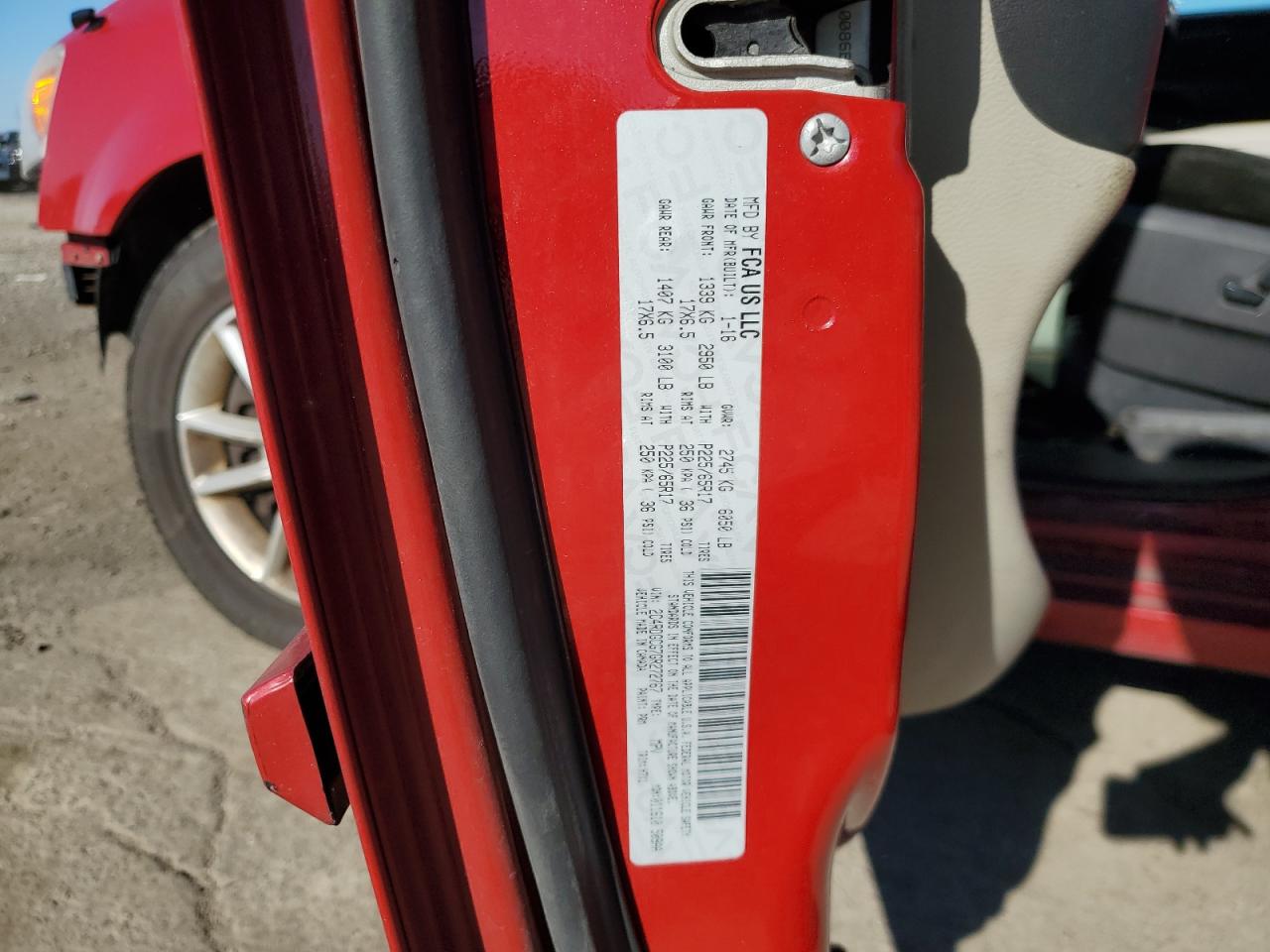 2016 Dodge Grand Caravan Sxt VIN: 2C4RDGCG7GR272767 Lot: 90212215