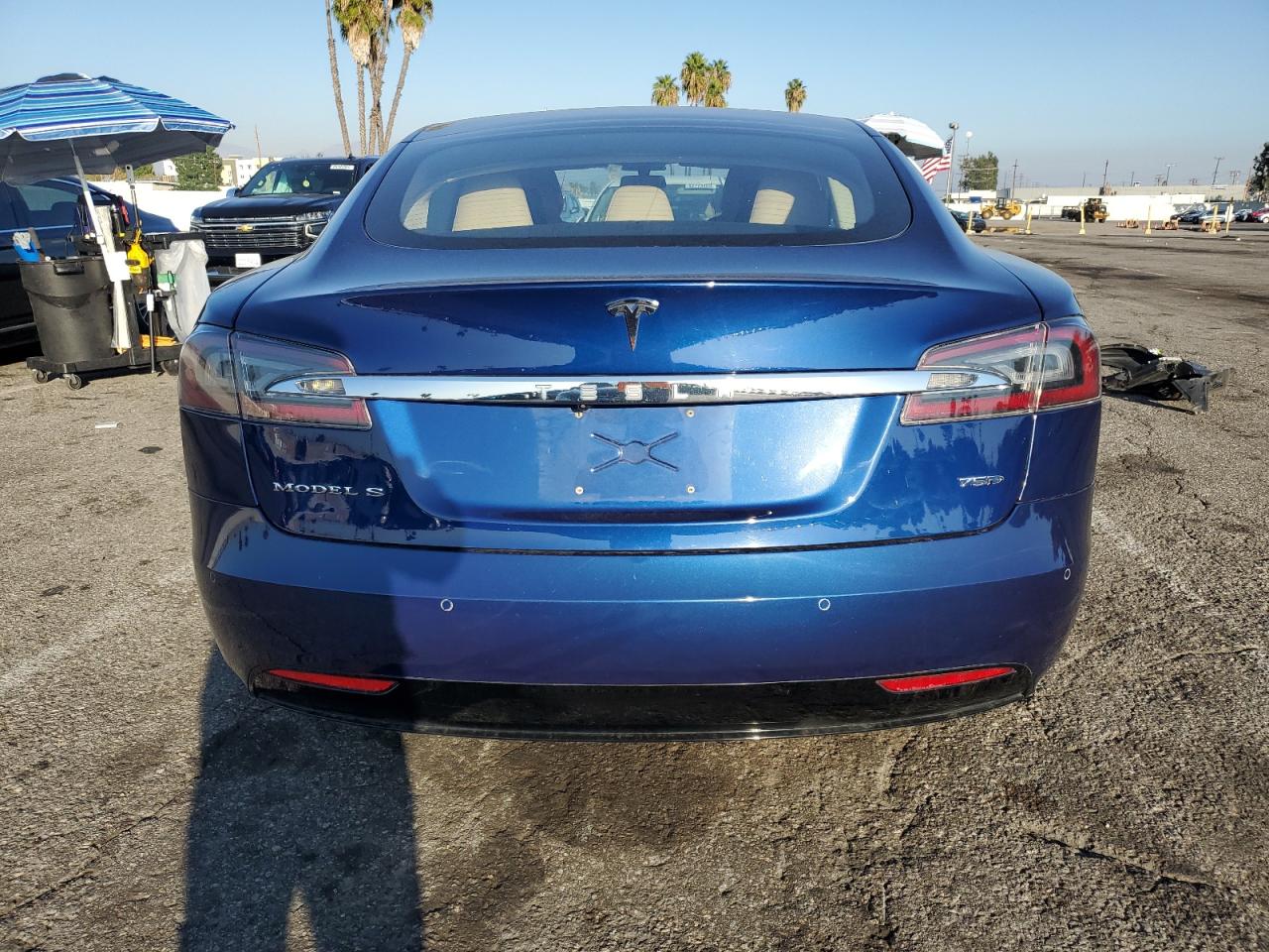 2017 Tesla Model S VIN: 5YJSA1E23HF195336 Lot: 89923365