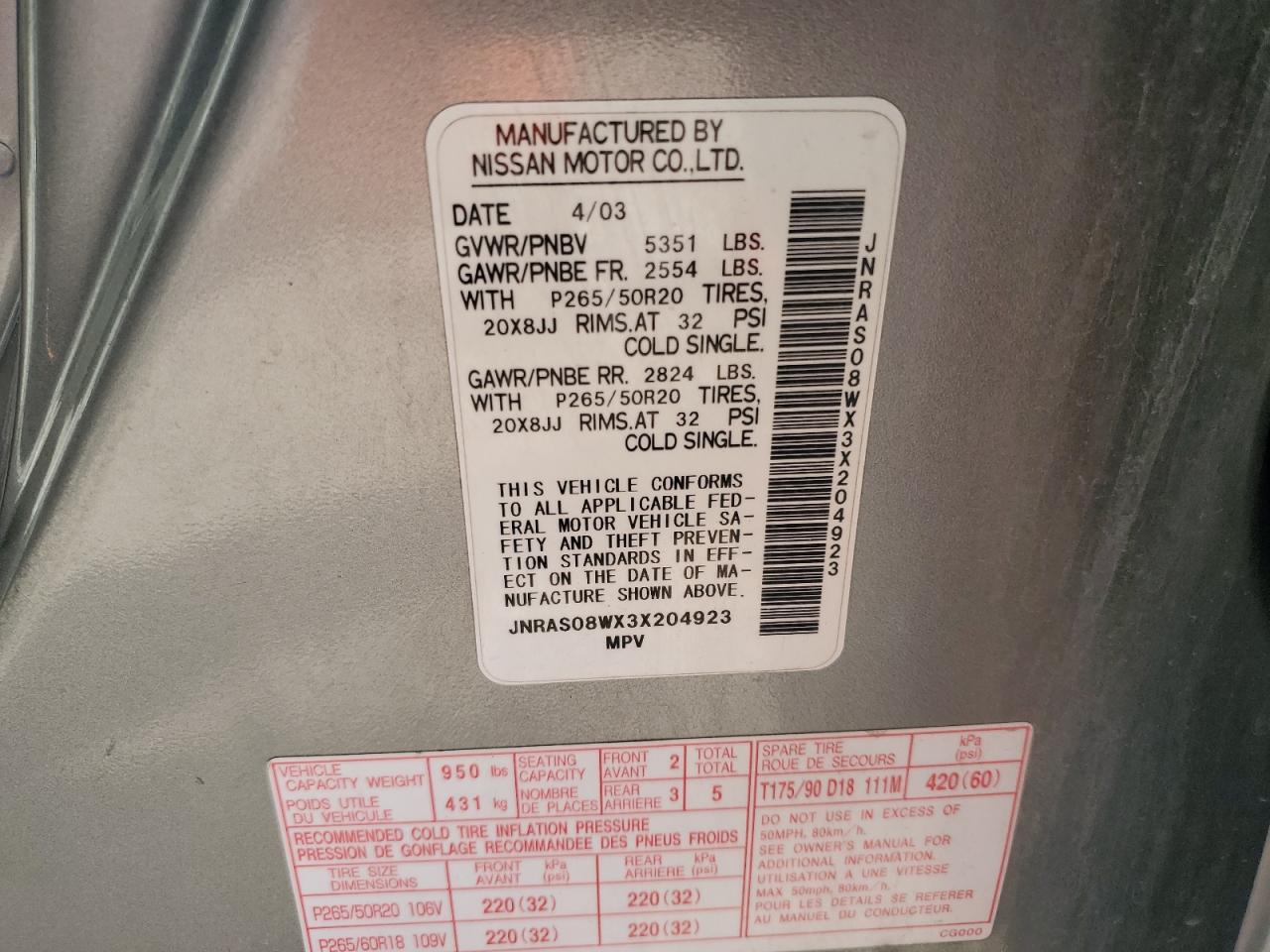 I (S50) I (S50)