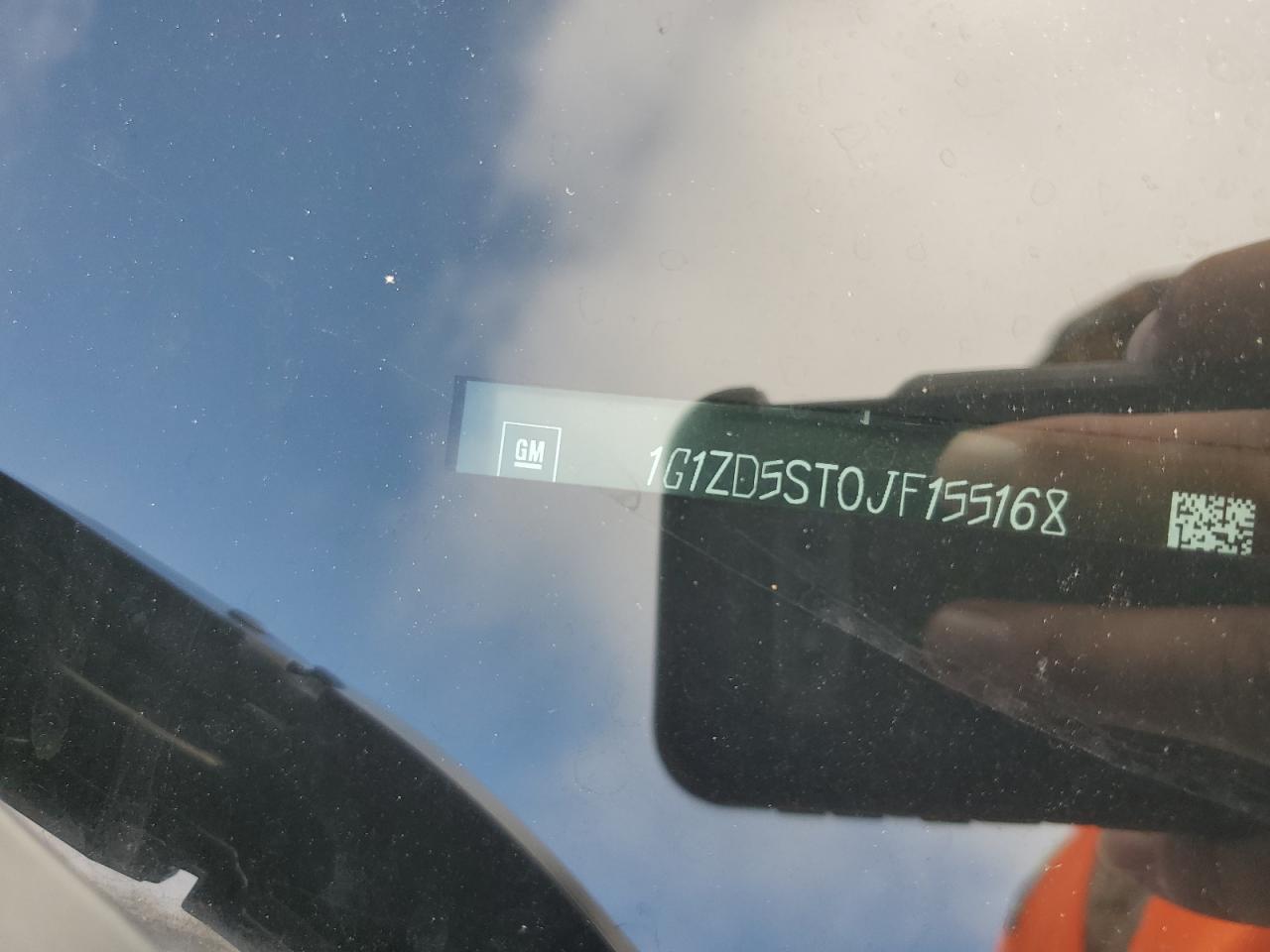 2018 Chevrolet Malibu Lt VIN: 1G1ZD5ST0JF155168 Lot: 85568525