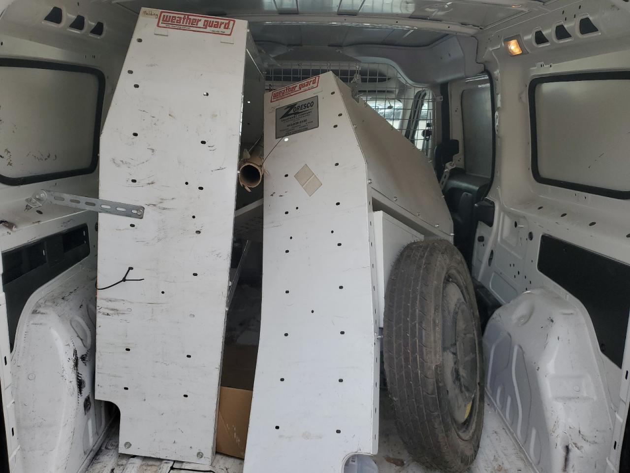 2019 Ram Promaster City Van VIN: ZFBHRFAB1K6N66165 Lot: 89917585