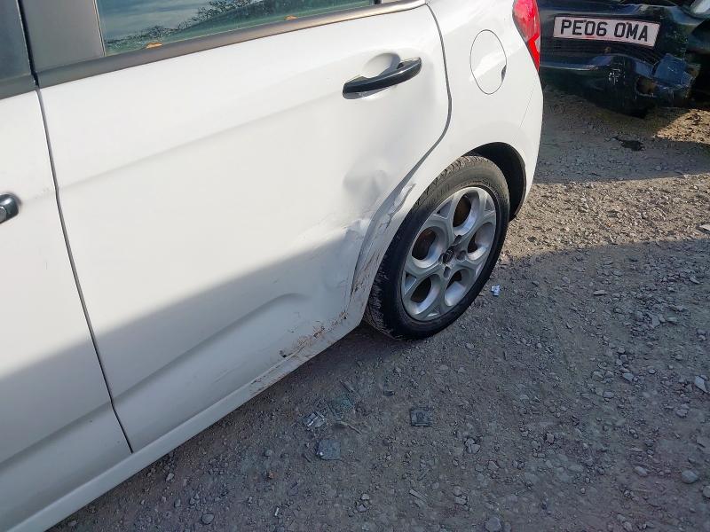 2012 CITROEN C3 WHITE 