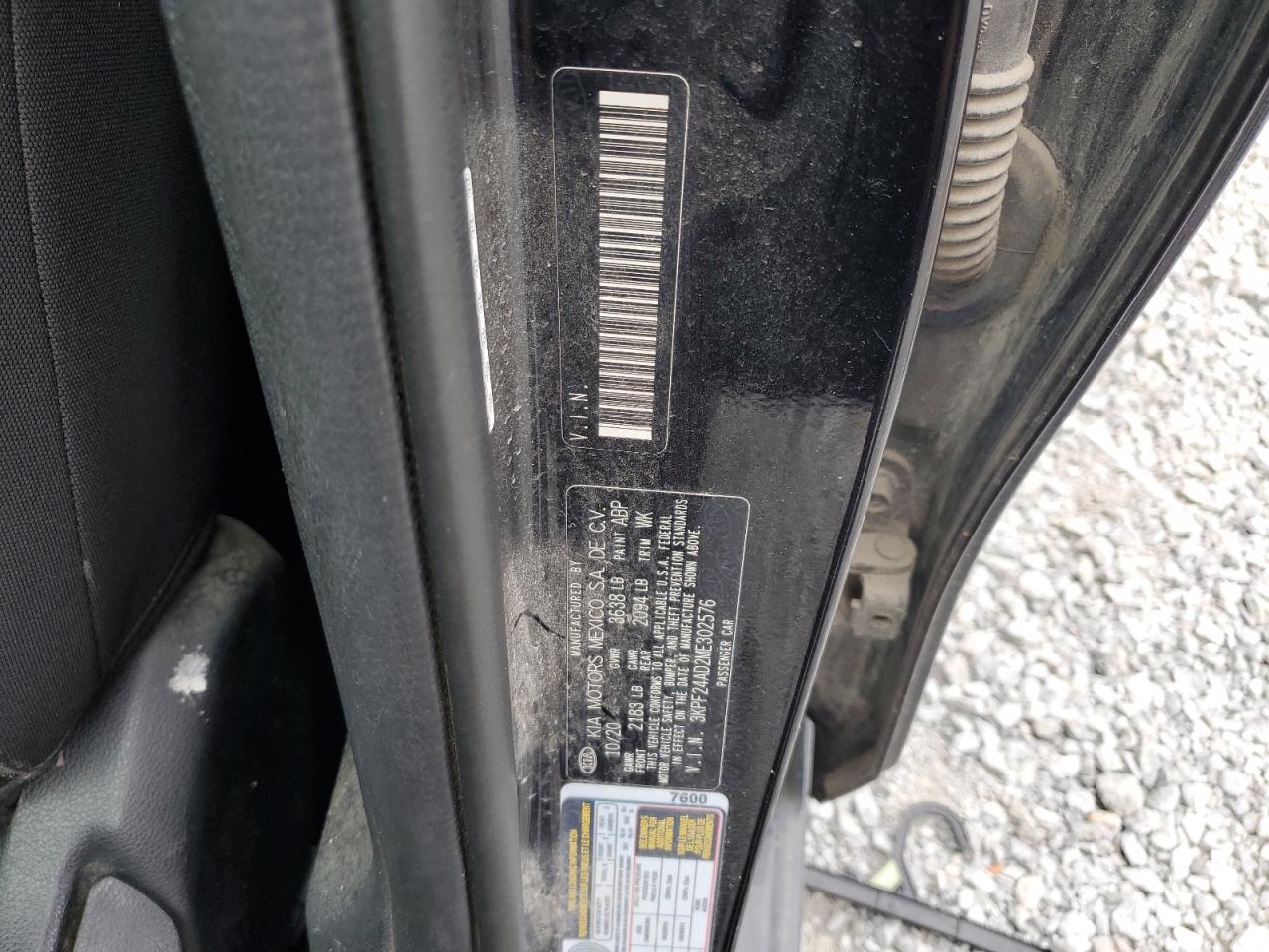 2021 Kia Forte Fe VIN: 3KPF24AD2ME302576 Lot: 81718645