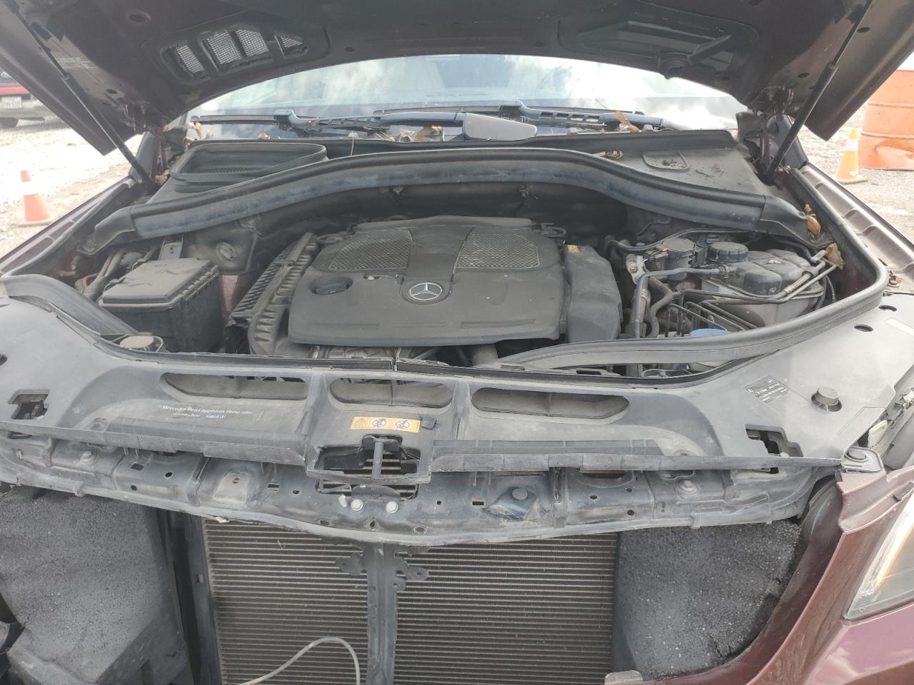 2015 Mercedes-Benz Ml 350 VIN: 4JGDA5JB7FA553805 Lot: 82308405