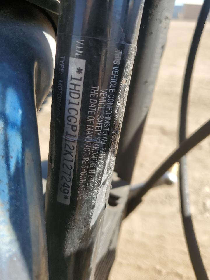 2002 Harley-Davidson Xl1200 C VIN: 1HD1CGP112K127249 Lot: 82601365