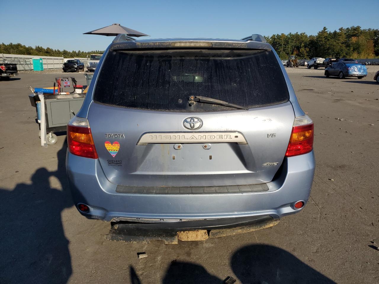 2008 Toyota Highlander Limited VIN: JTEES42A682014333 Lot: 82174285