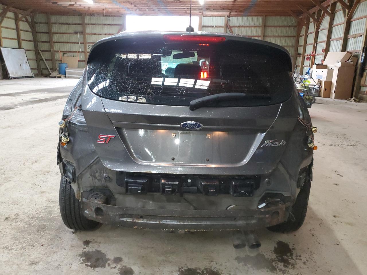 2017 Ford Fiesta St VIN: 3FADP4GX6HM133612 Lot: 90660615