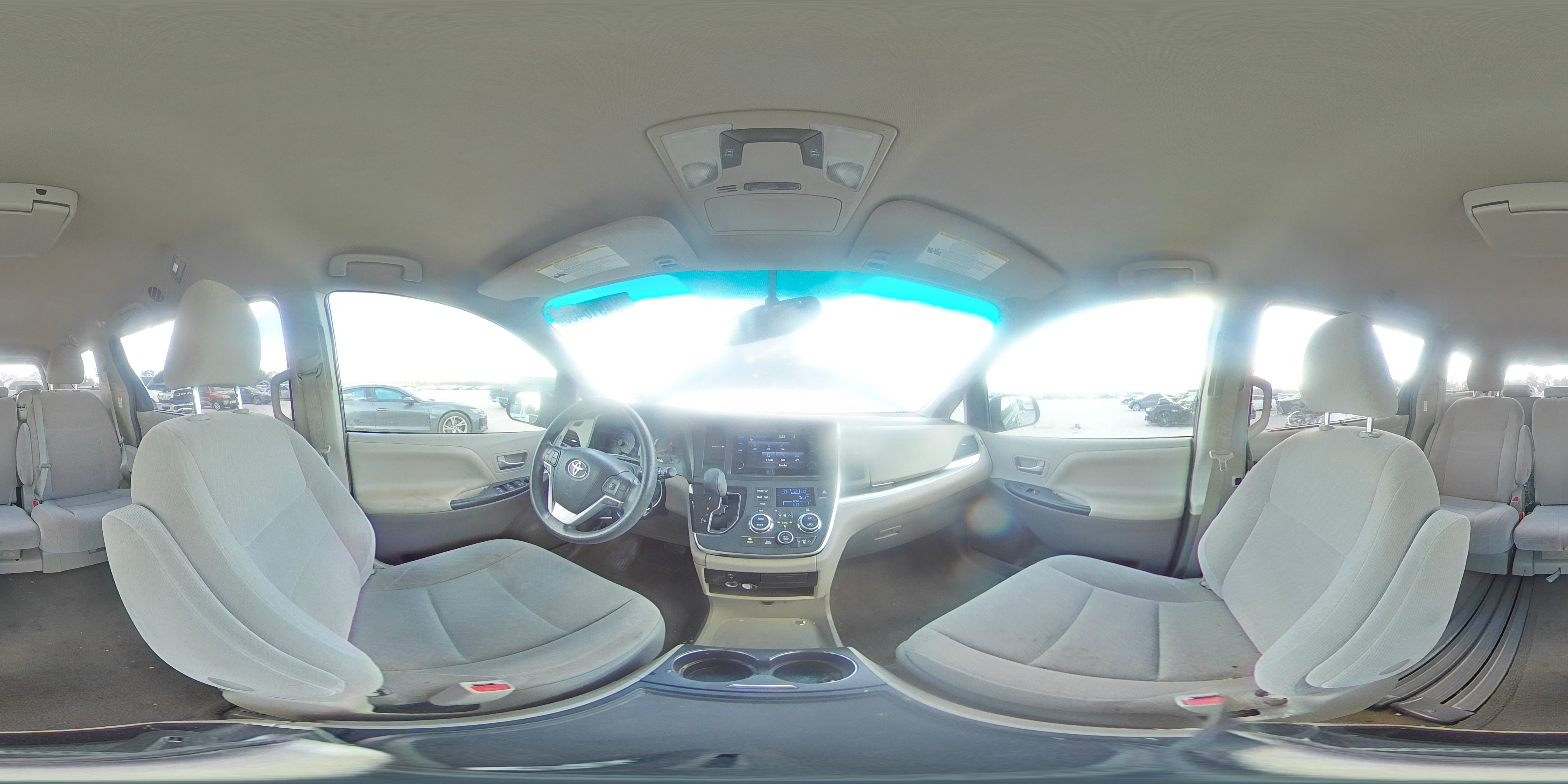 2017 Toyota Sienna Le VIN: 5TDKZ3DC4HS854986 Lot: 84916455