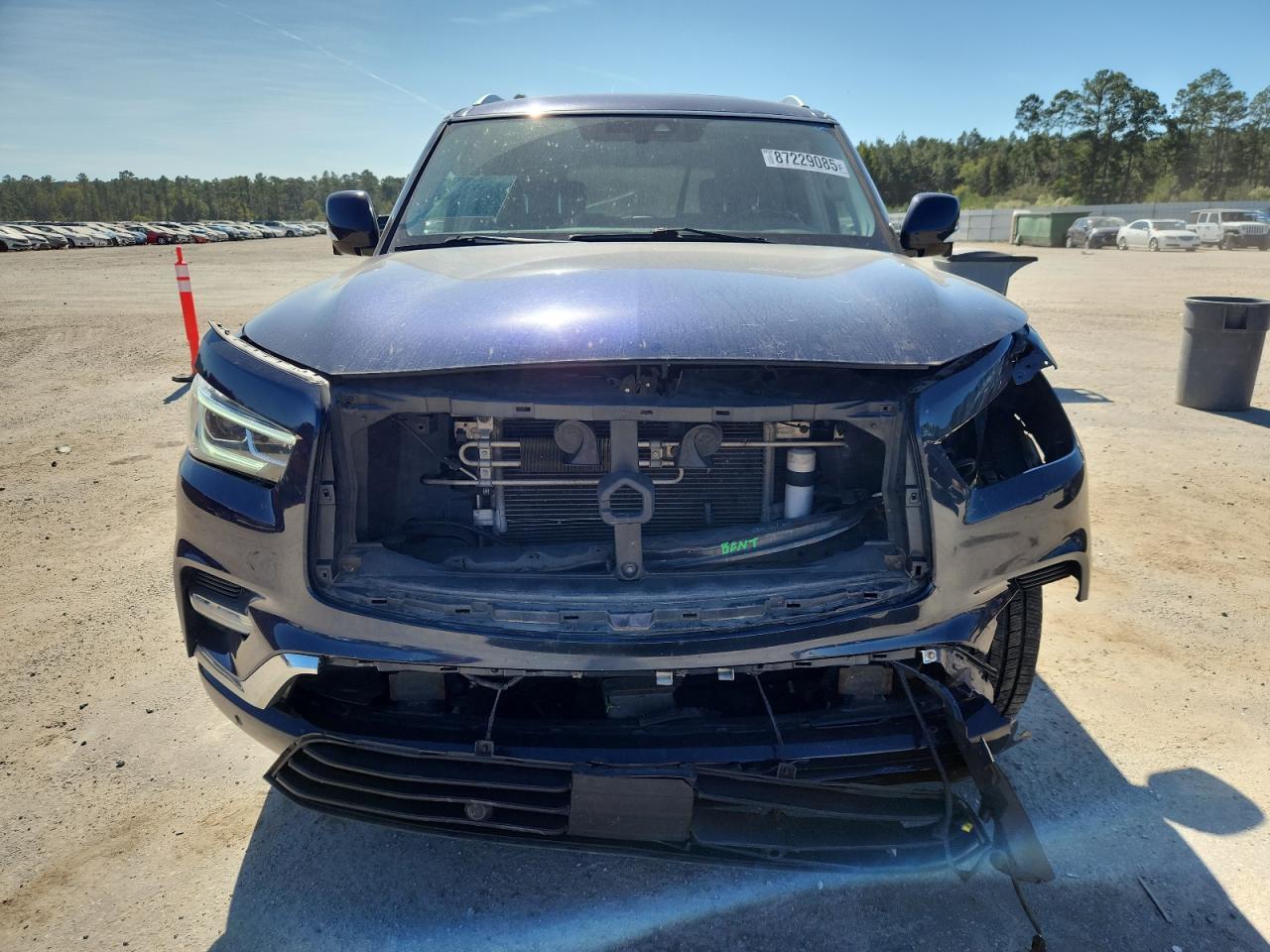 2019 Infiniti Qx80 Luxe VIN: JN8AZ2NE2K9230250 Lot: 87229085