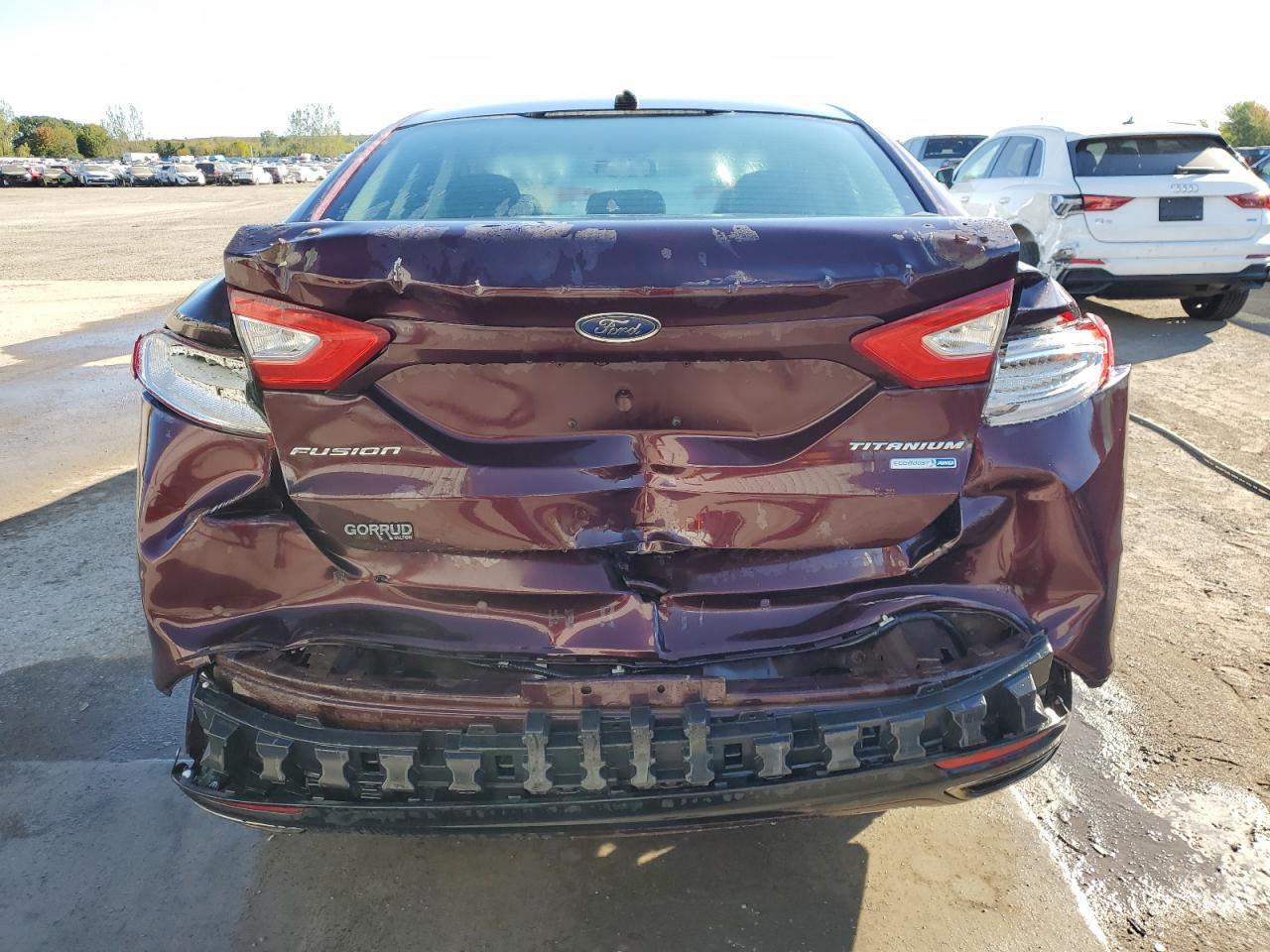 2013 Ford Fusion Titanium VIN: 3FA6P0D93DR333111 Lot: 80190645
