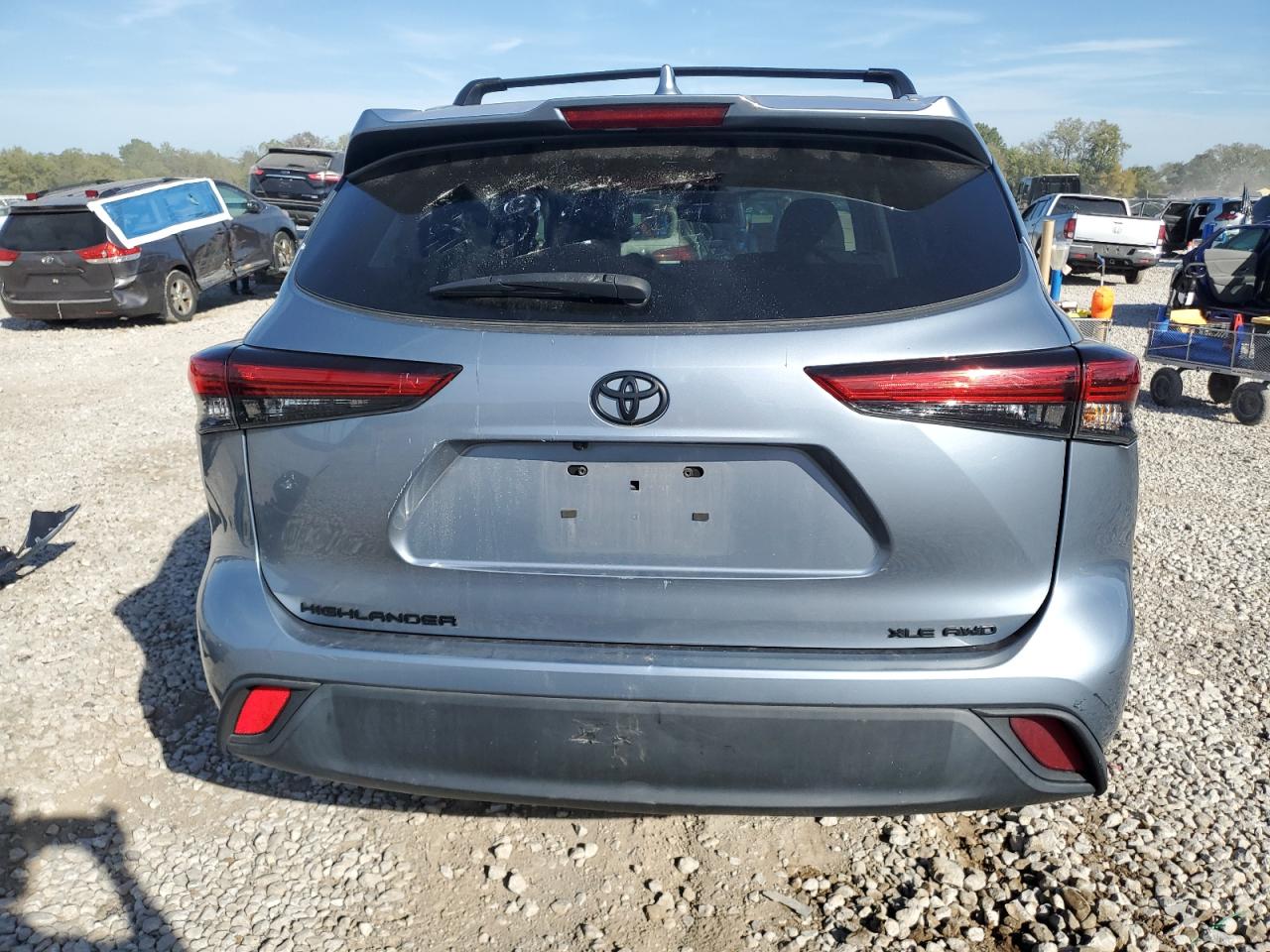 2022 Toyota Highlander Xle VIN: 5TDGZRBHXNS219404 Lot: 84973145
