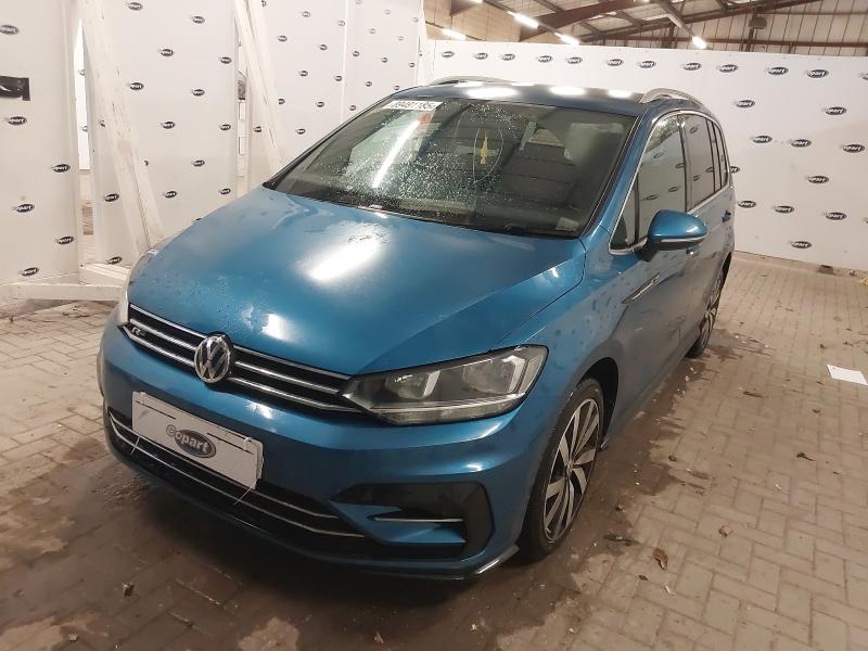 2020 VOLKSWAGEN TOURAN 2.0 TDI 115 R-LINE 5DR DSG for sale at Copart SANDWICH