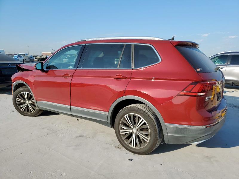  VOLKSWAGEN TIGUAN 2018 Бордовый