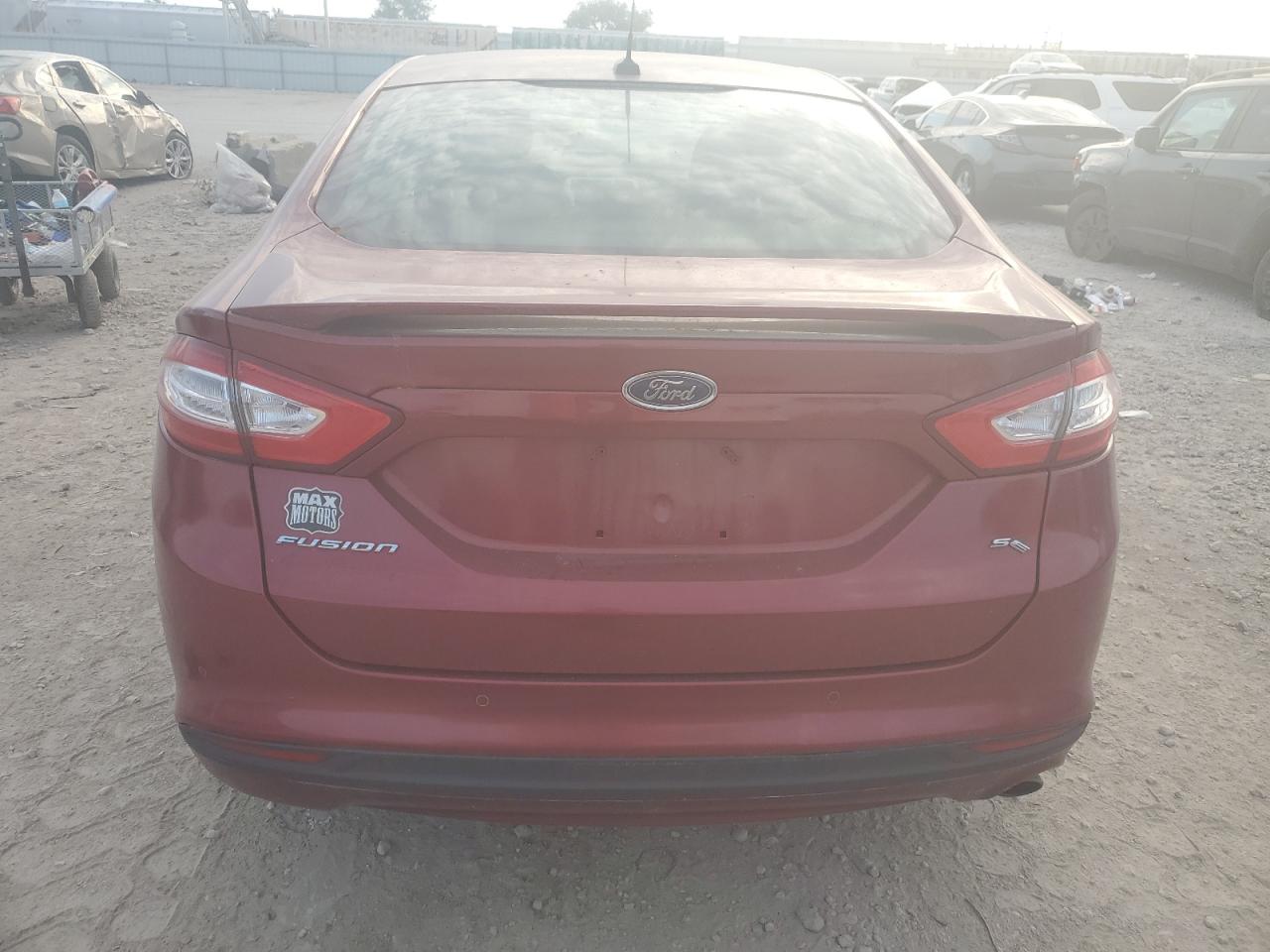 2013 Ford Fusion Se VIN: 3FA6P0H7XDR320462 Lot: 86455315