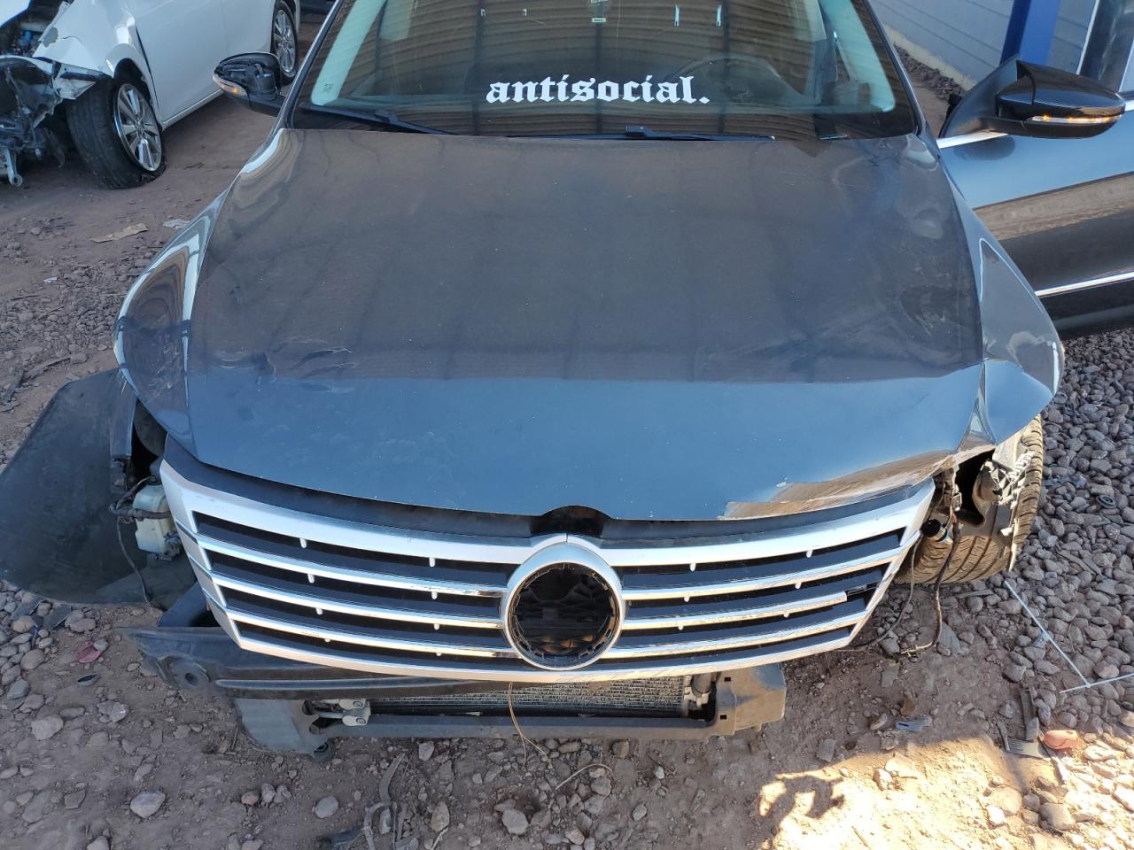 2013 Volkswagen Cc Sport VIN: WVWBP7AN5DE521358 Lot: 85149395