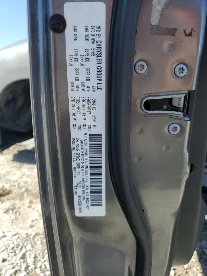 2010 Dodge Ram 1500 VIN: 1D7RB1GP0AS110889 Lot: 86848805