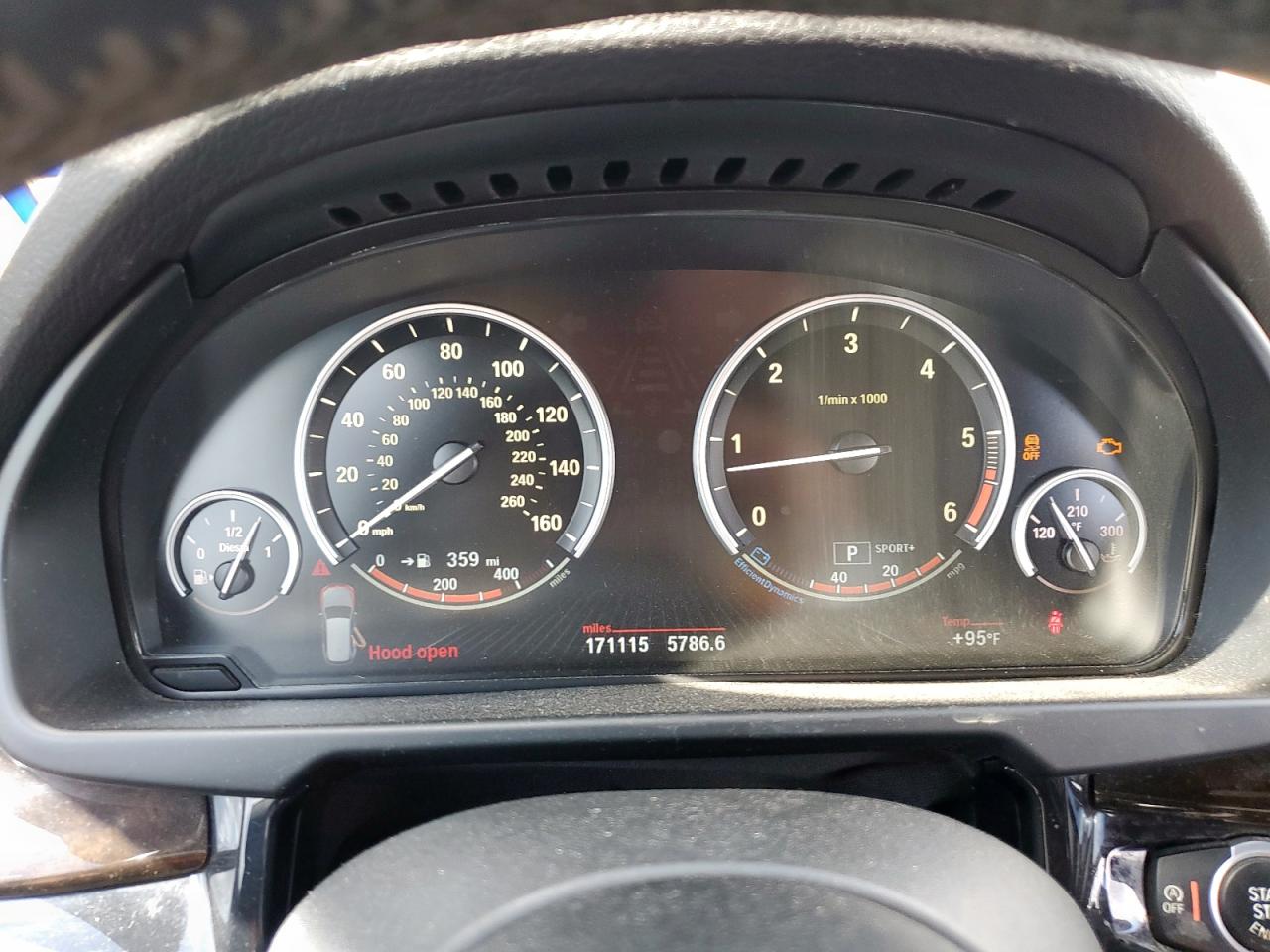 2014 BMW X5 xDrive35D VIN: 5UXKS4C54E0J95981 Lot: 85545985