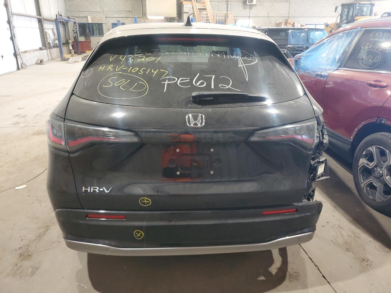 2024 Honda Hr-V Exl VIN: 3CZRZ2H77RM106508 Lot: 84012765