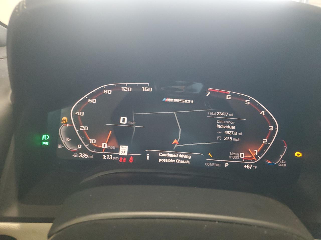 2019 BMW M850Xi VIN: WBAFY4C53KBX29387 Lot: 84414435