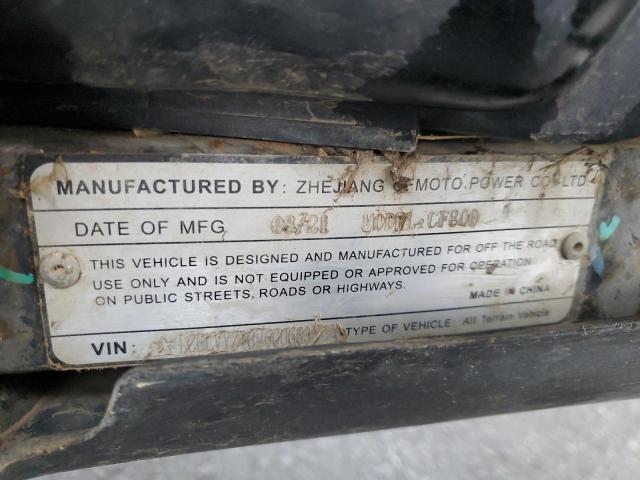 2021 CFMOTO ZFORCE 800  