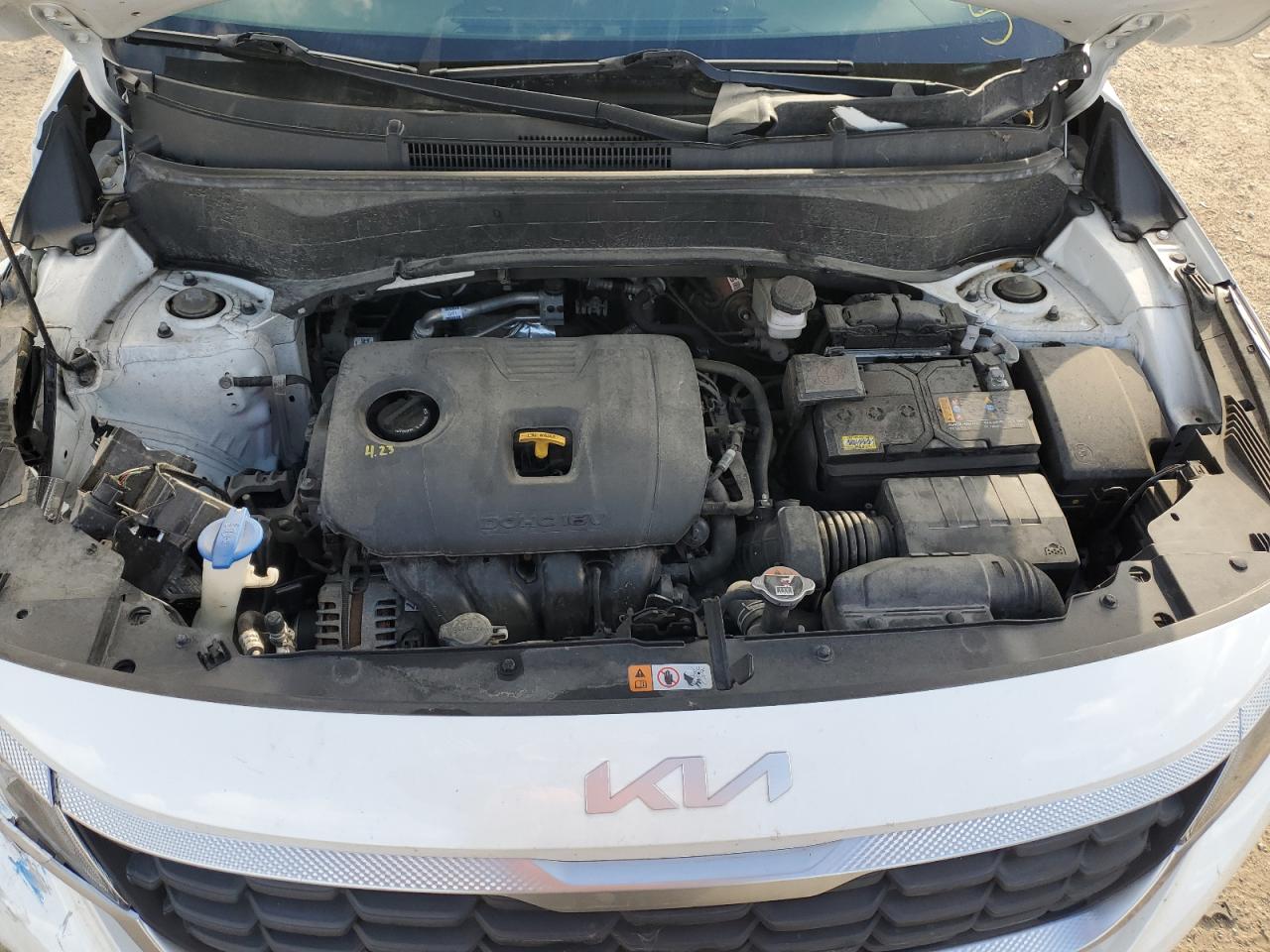 2022 Kia Seltos Lx VIN: KNDEPCAA5N7319158 Lot: 90588185