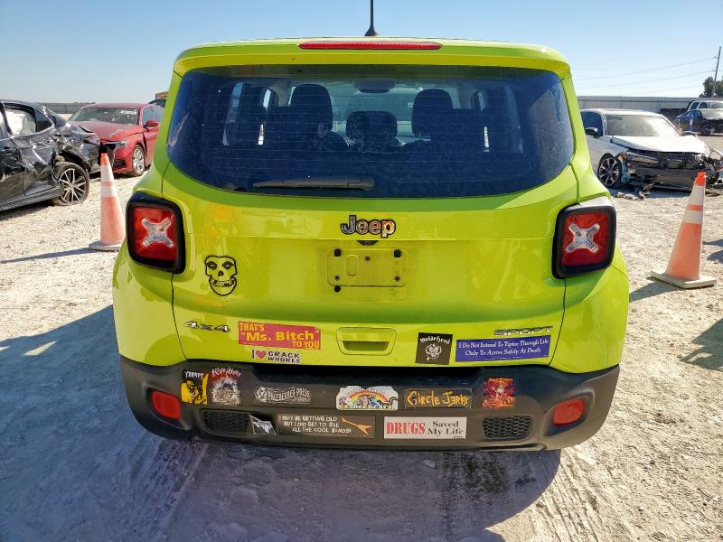  JEEP RENEGADE 2018 Зеленый