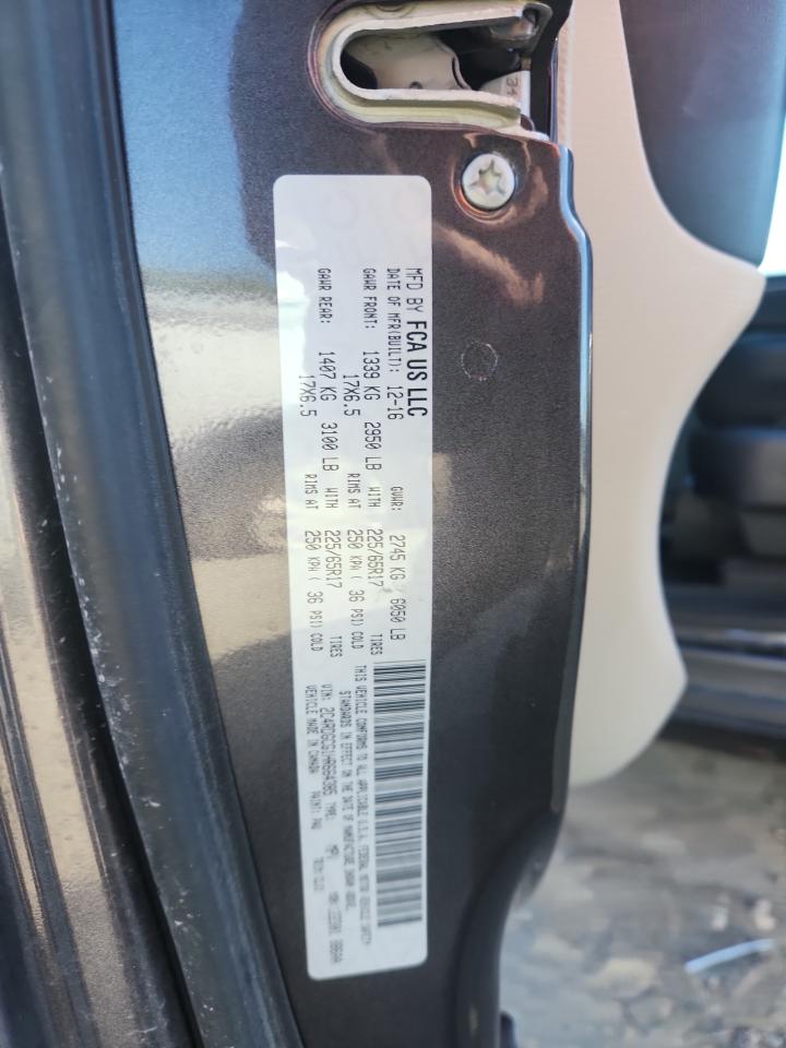 2017 Dodge Grand Caravan Sxt VIN: 2C4RDGCG1HR664385 Lot: 82570825