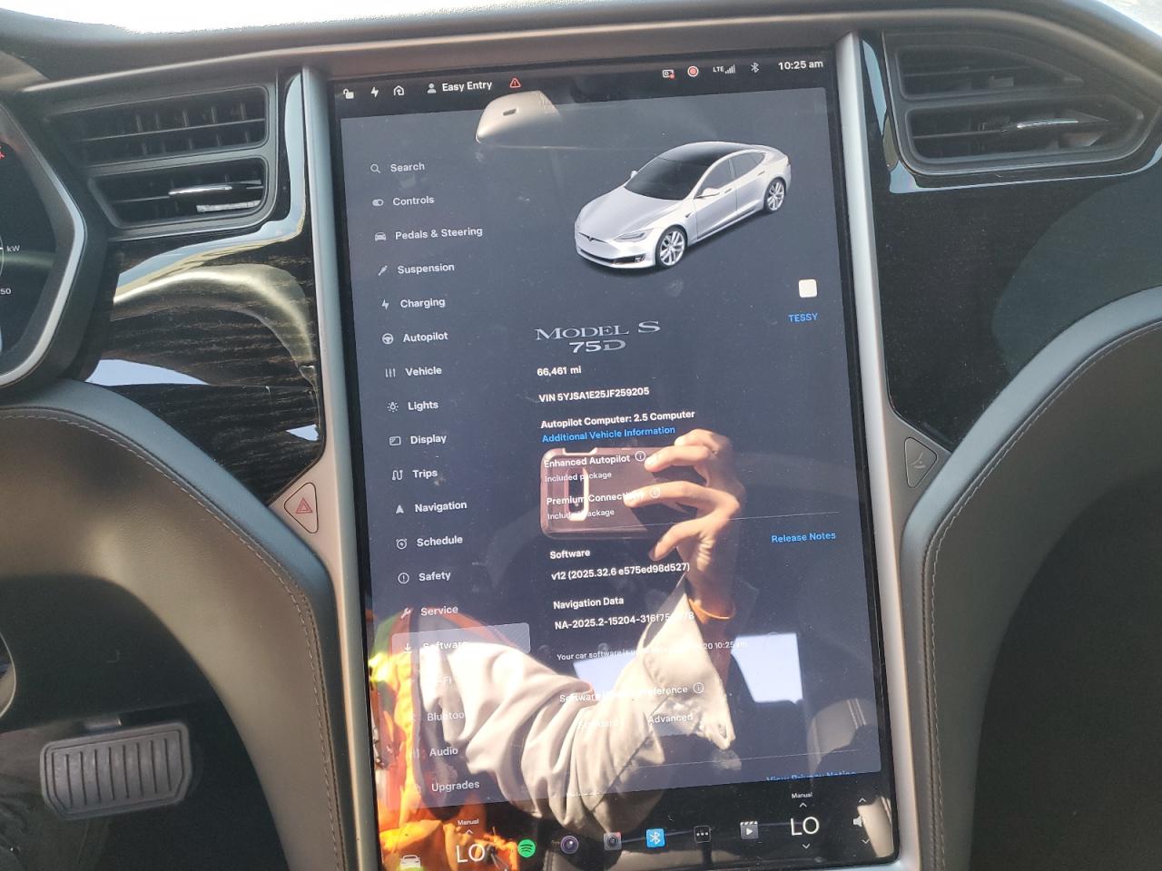 2018 Tesla Model S VIN: 5YJSA1E25JF259205 Lot: 87271915