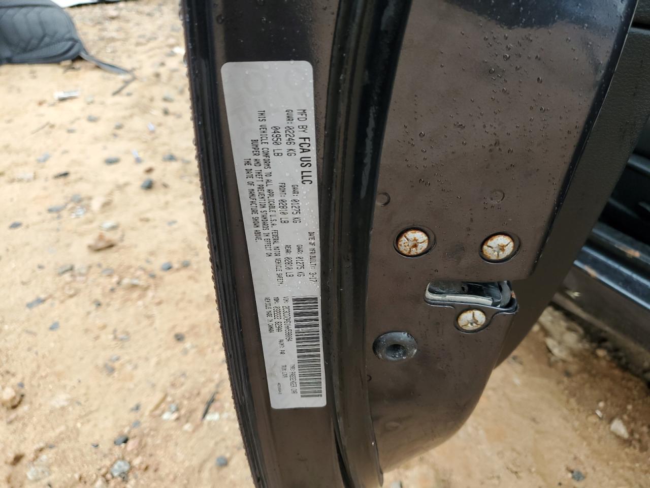 2017 Dodge Challenger Sxt VIN: 2C3CDZAG1HH598094 Lot: 82712165