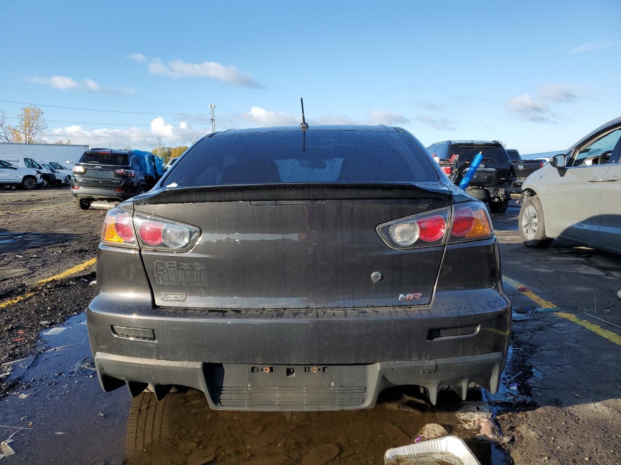 2010 Mitsubishi Lancer Evolution Mr VIN: JA32W5FV4AU004245 Lot: 87418485