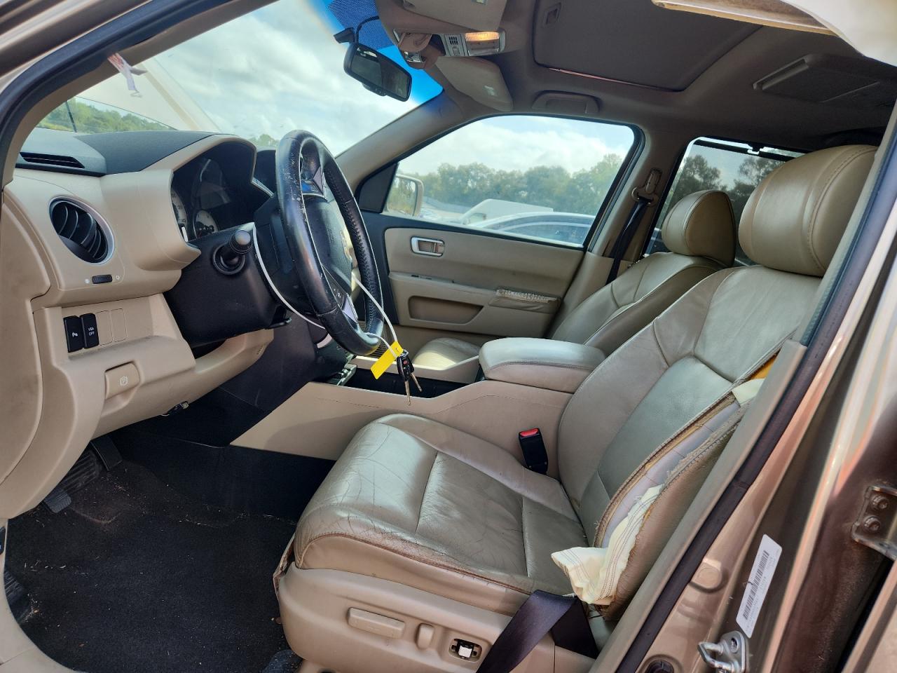 2010 Honda Pilot Touring VIN: 5FNYF4H98AB039661 Lot: 85287425