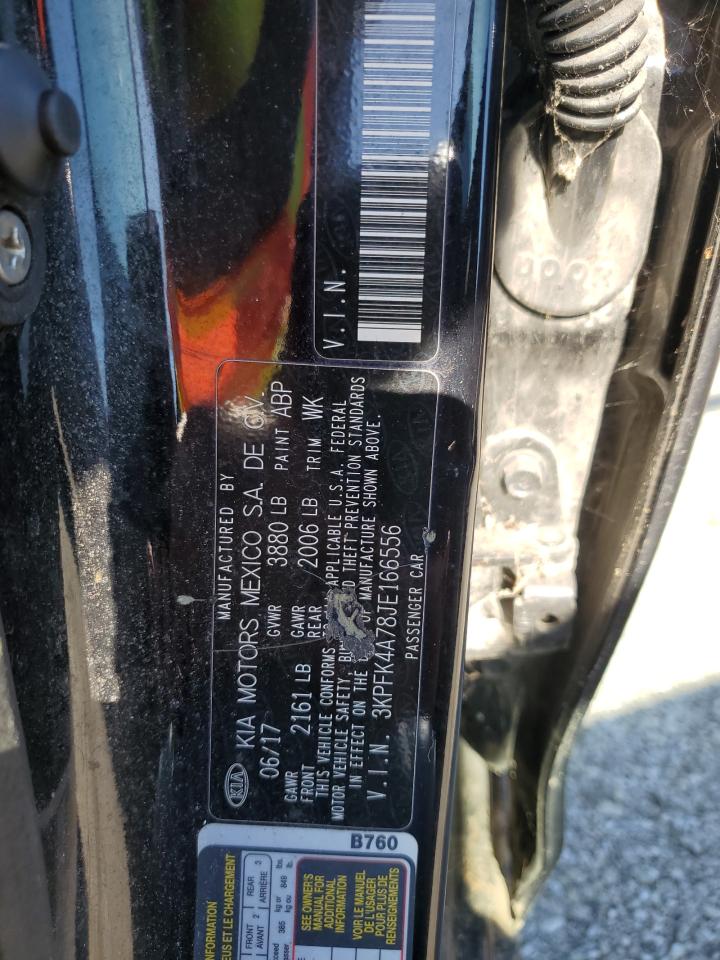 2018 Kia Forte Lx VIN: 3KPFK4A78JE166556 Lot: 85946815