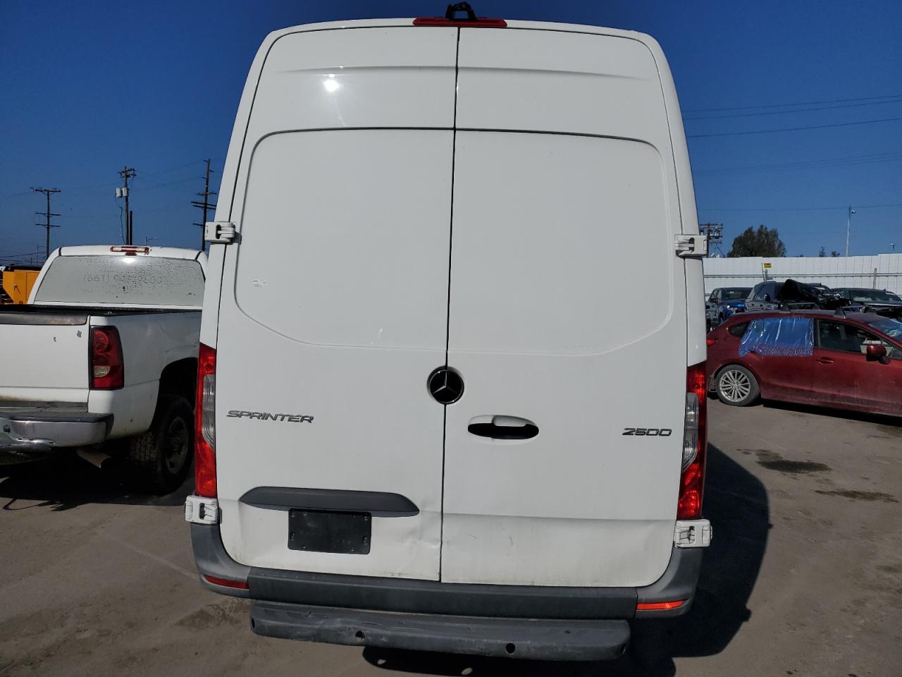 2023 Mercedes Benz Sprinter Delivery Van VIN: W1Y4NDHY3PT133876 Lot: 87123515