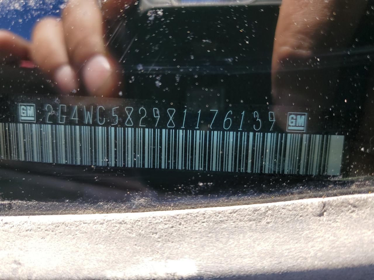 2008 Buick Lacrosse Cx VIN: 2G4WC582981176139 Lot: 82309535