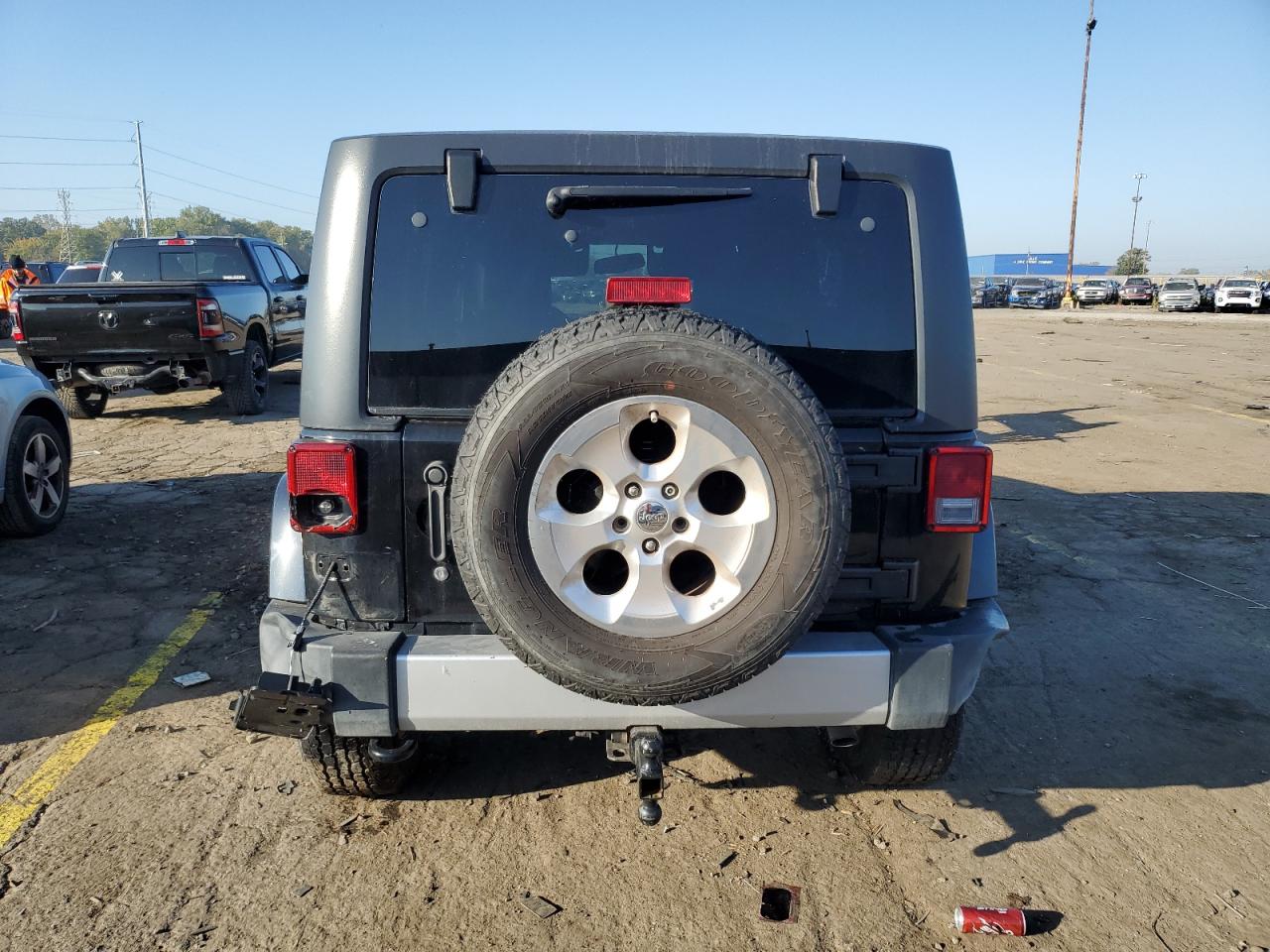 2015 Jeep Wrangler Unlimited Sahara VIN: 1C4BJWEG7FL542119 Lot: 86614485