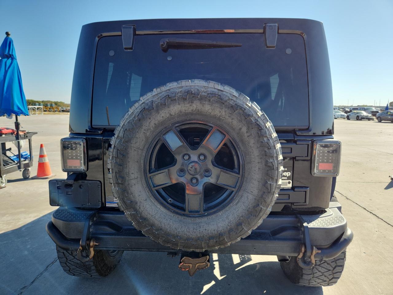 2017 Jeep Wrangler Unlimited Sahara VIN: 1C4HJWEG0HL566503 Lot: 89468825