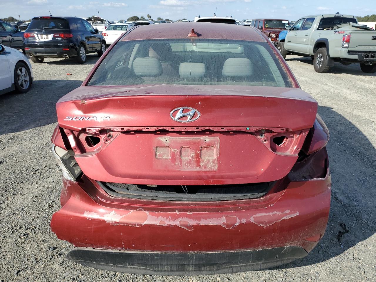 2014 Hyundai Sonata Gls VIN: 5NPEB4AC3EH812631 Lot: 86121435