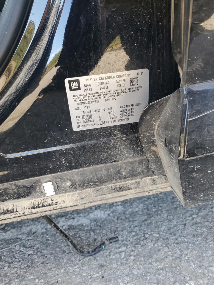 2022 Buick Encore Gx Select VIN: KL4MMESL7NB011884 Lot: 90472355