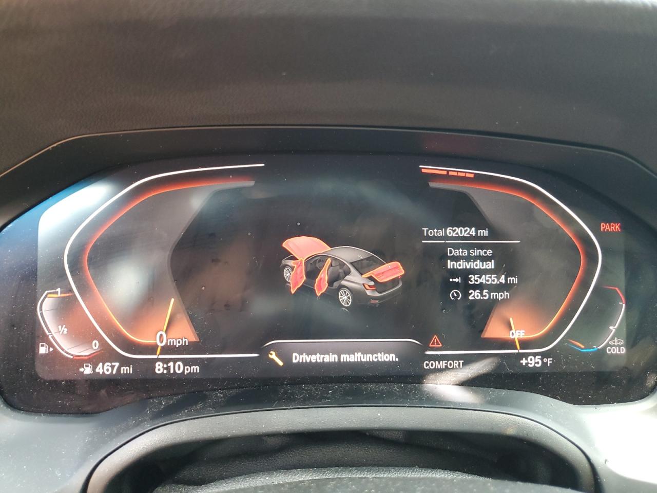 2020 BMW 330I VIN: 3MW5R1J00L8B30156 Lot: 85883085