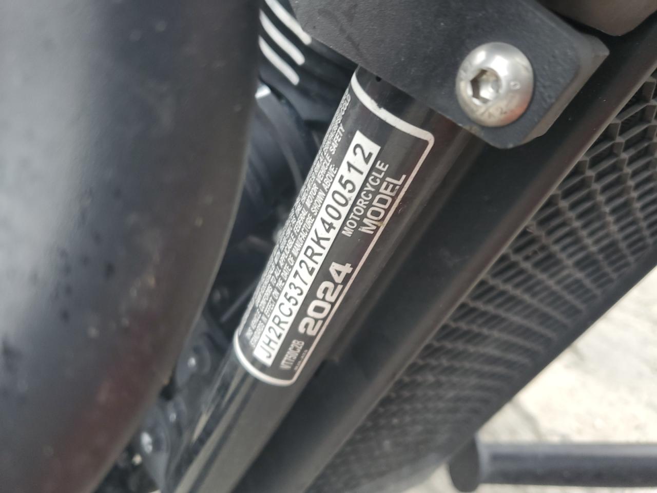 2024 Honda Vt750 C2B VIN: JH2RC5372RK400512 Lot: 86249815