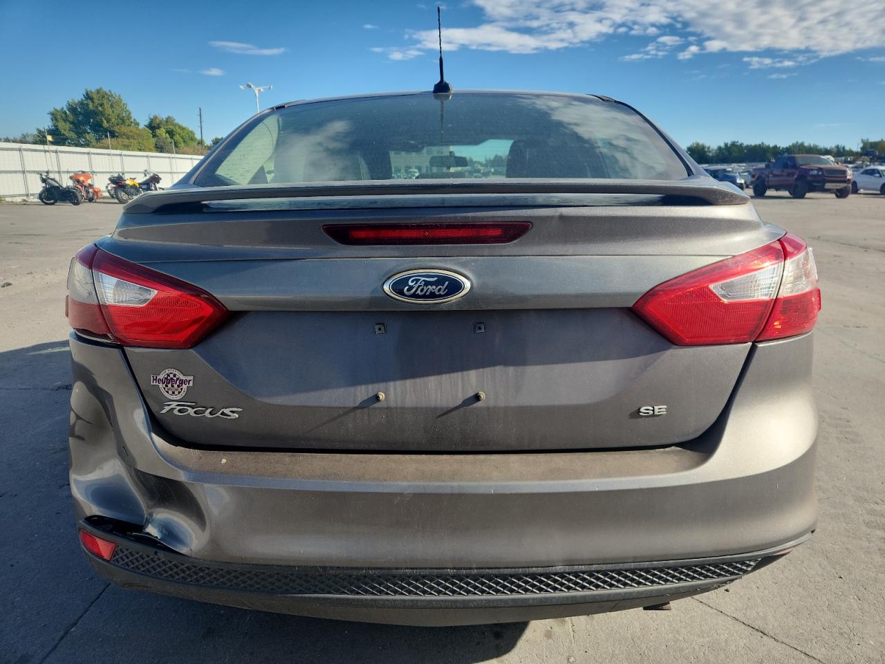 2012 Ford Focus Se VIN: 1FAHP3F25CL206142 Lot: 85008965