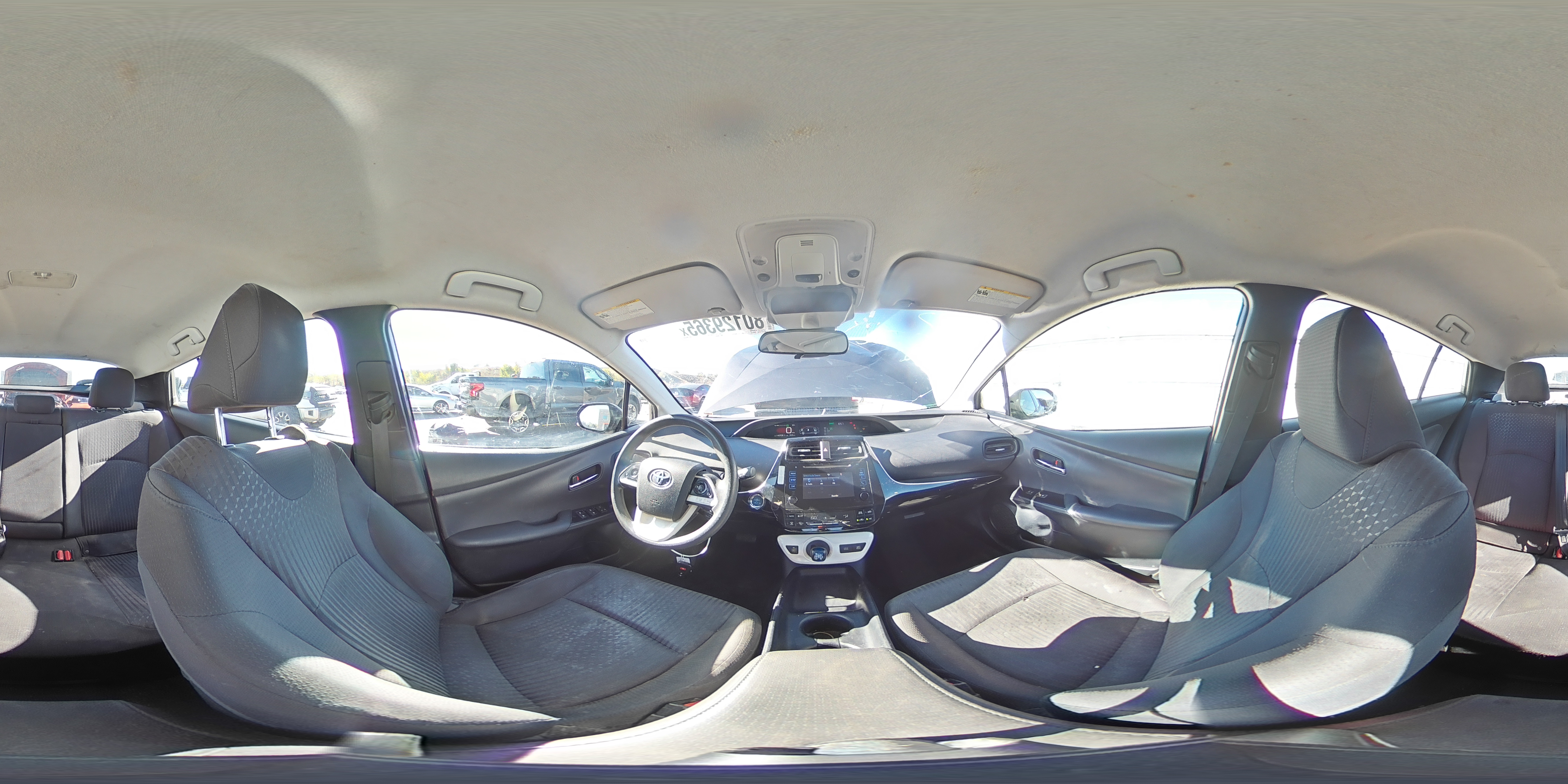 2018 Toyota Prius VIN: JTDKBRFU9J3596405 Lot: 80129365