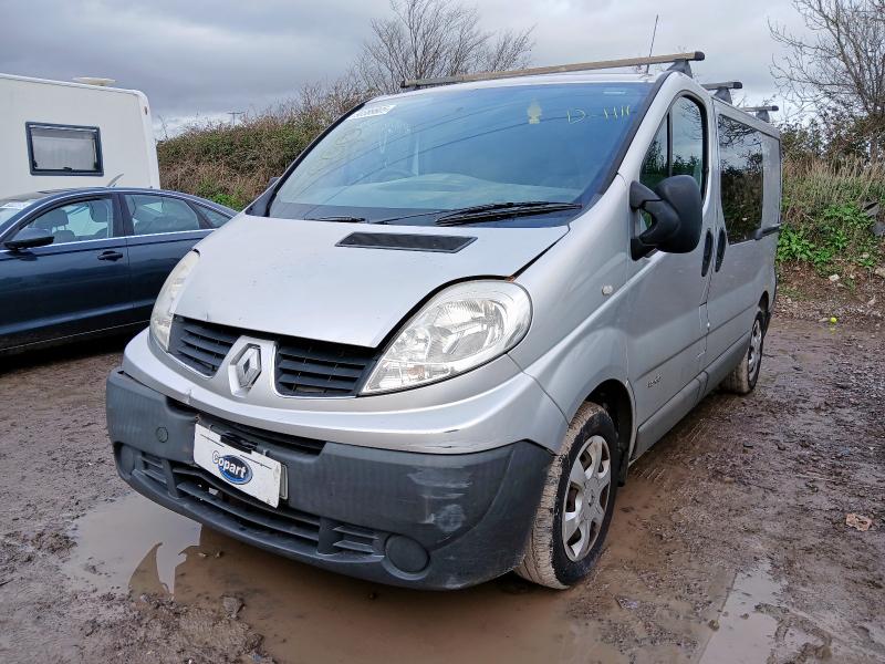 2011 RENAULT TRAFIC SL27DCI 115 [SAT NAV] CREW VAN EURO 5 for sale at Copart BRISTOL
